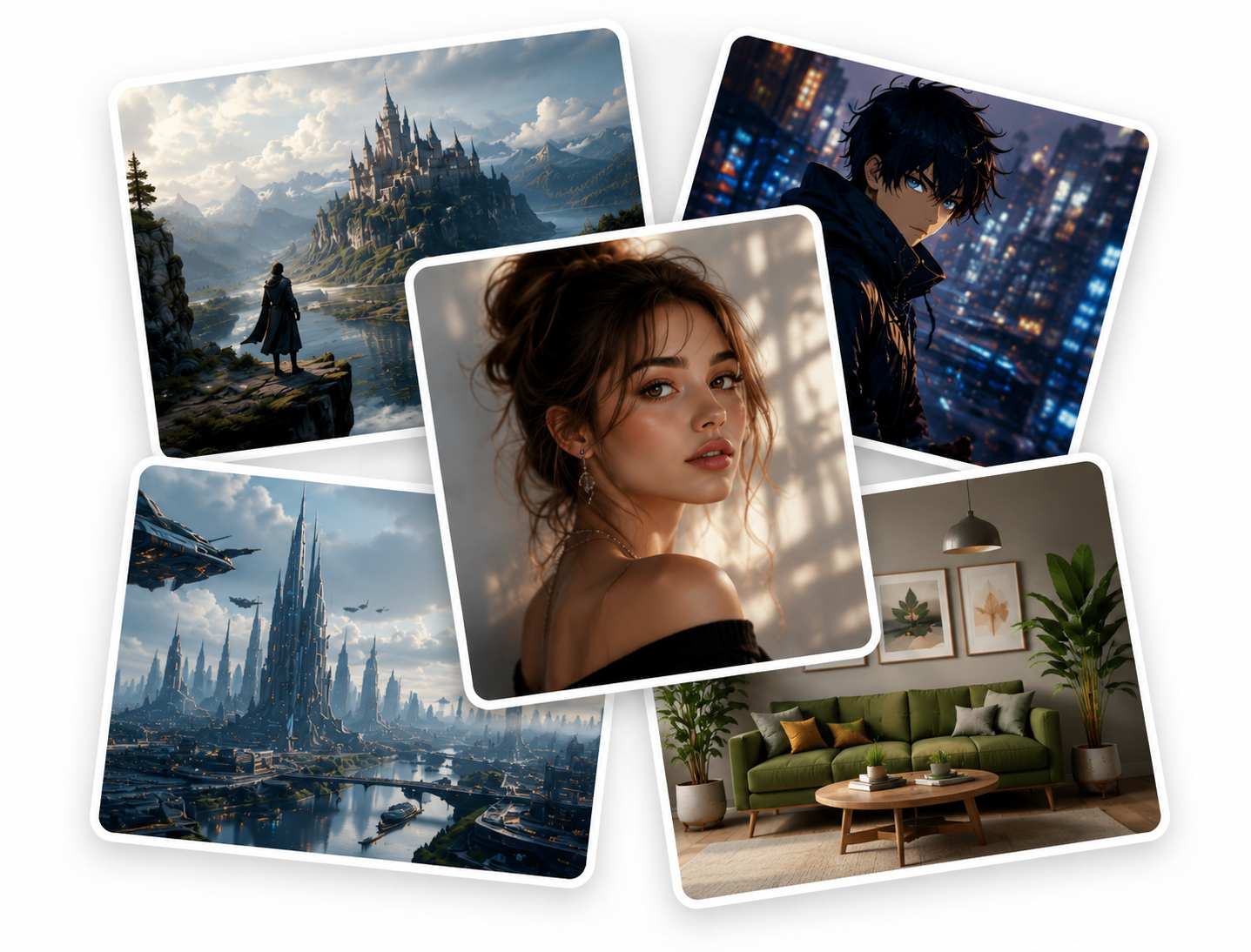 Generate realistic AI images from text