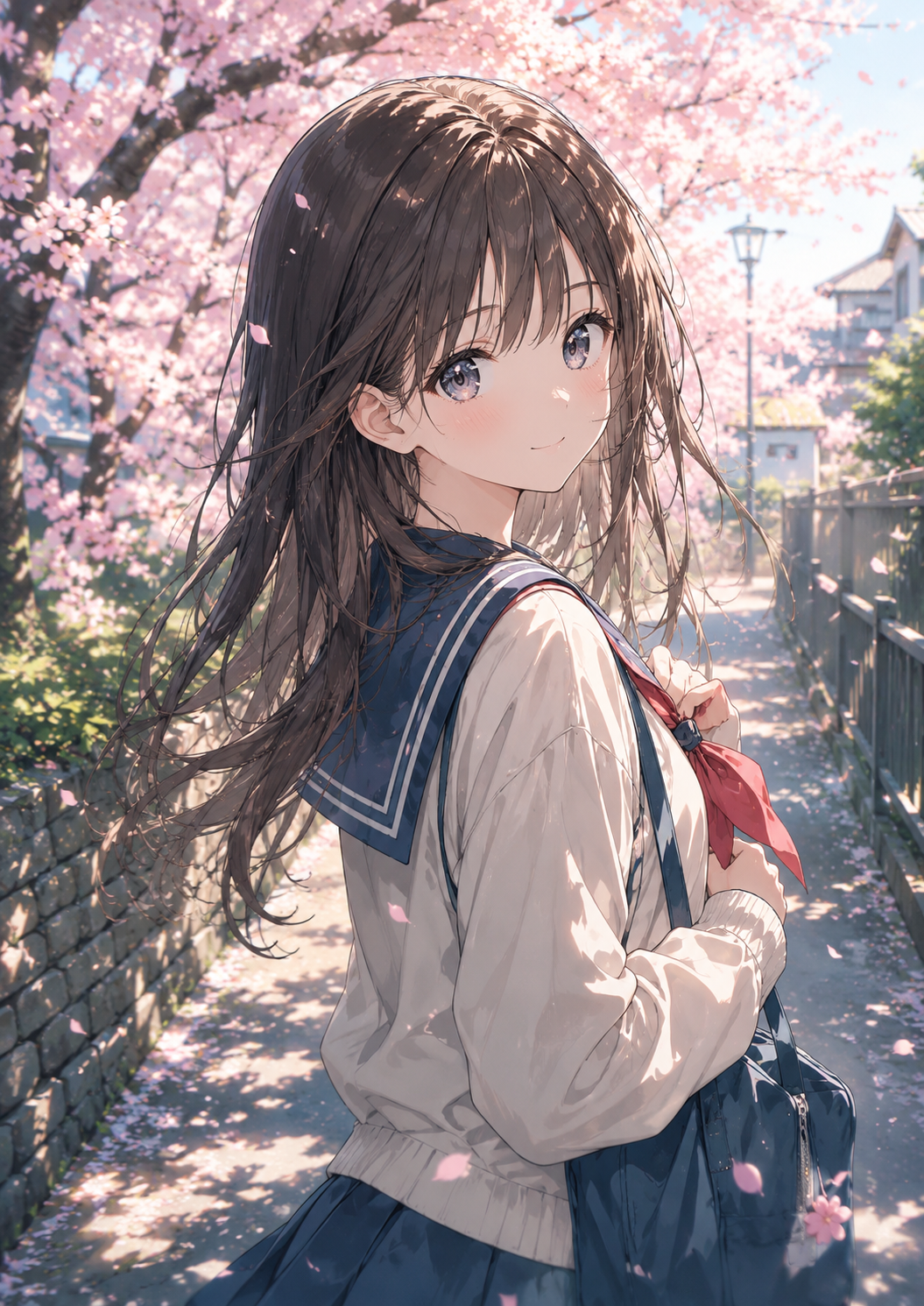 Anime School Girl