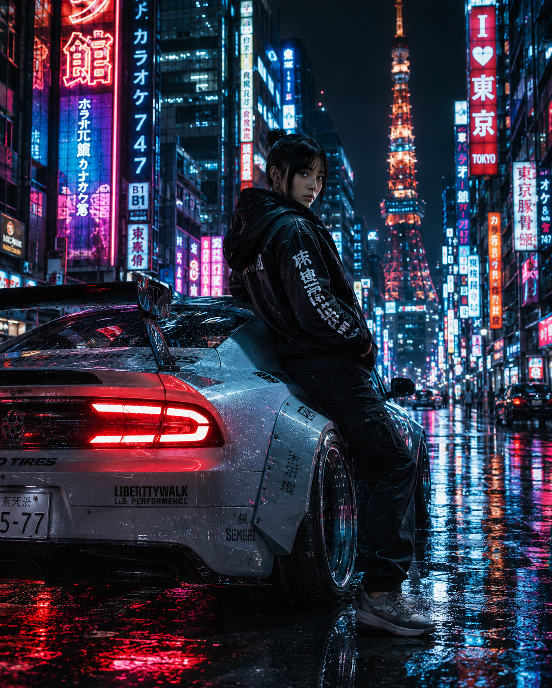 Cyberpunk Street Racer