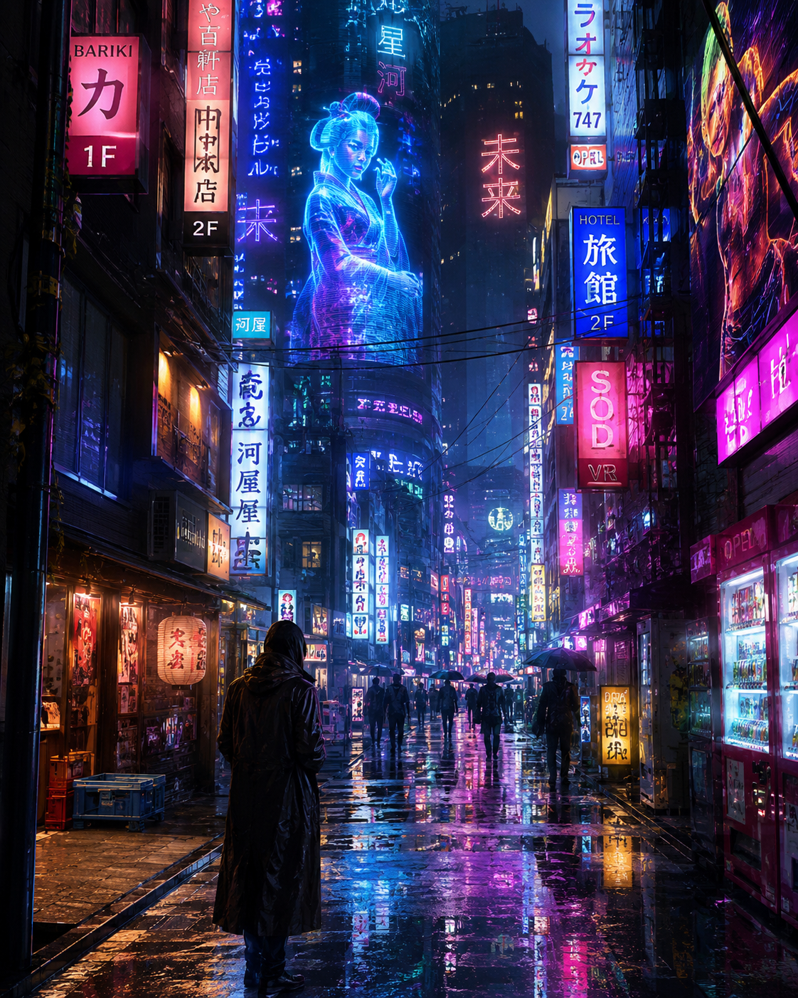 Neon Tokyo Alley