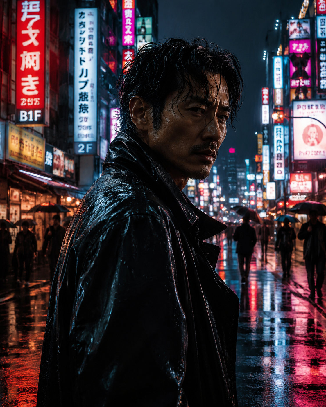 Cinematic Cyberpunk Portrait