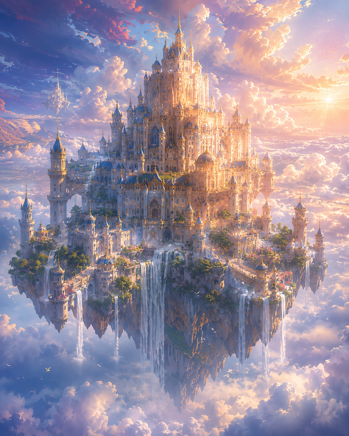 Floating Fantasy Castle